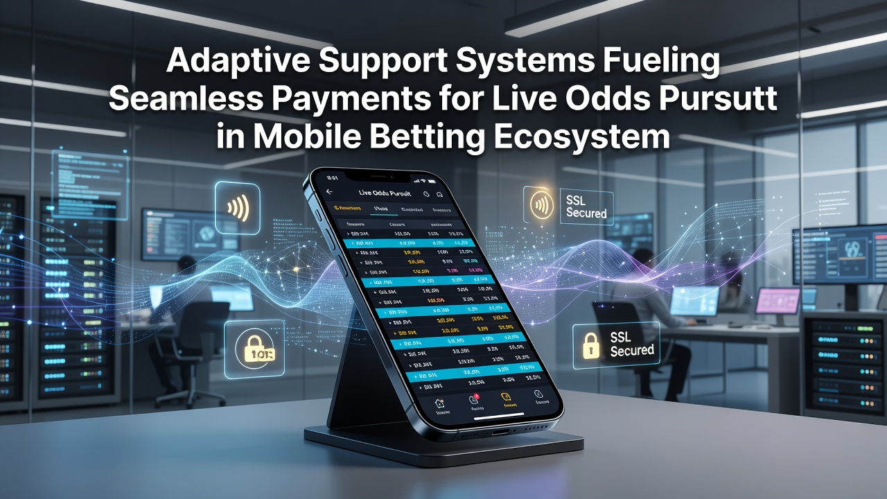 Support dashboard displaying adaptive payment routing for live betting sessions