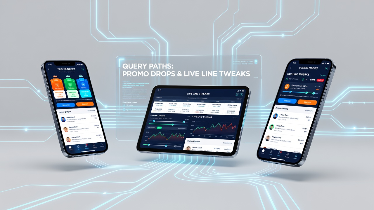 Backend visualization of query routing for promotions and live odds in wagering apps